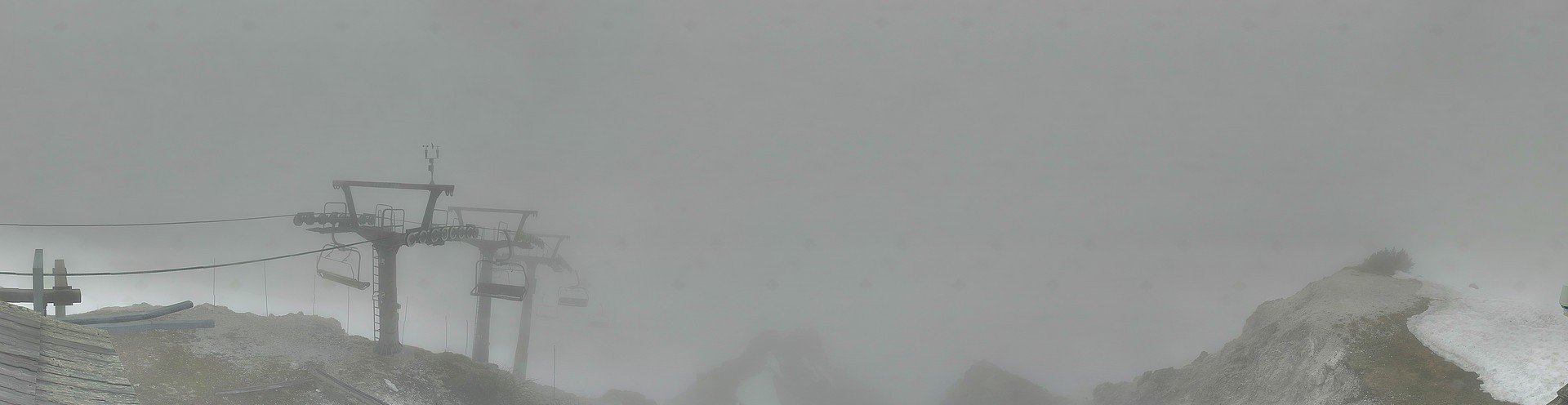 Archiv Foto Webcam Nassfeld: Panoramablick vom Gartnerkofel