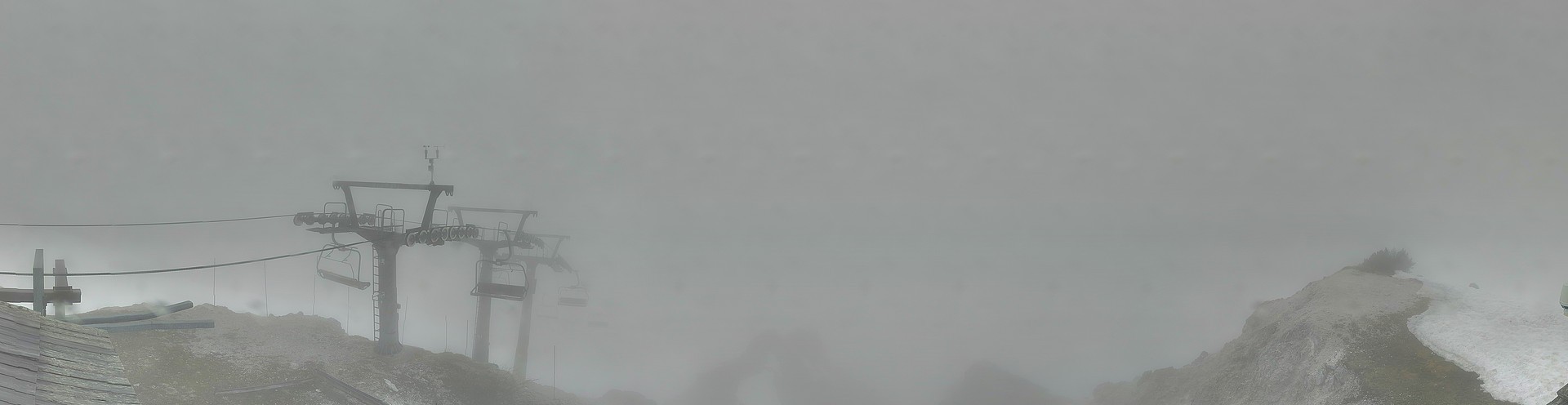 Archiv Foto Webcam Nassfeld: Panoramablick vom Gartnerkofel