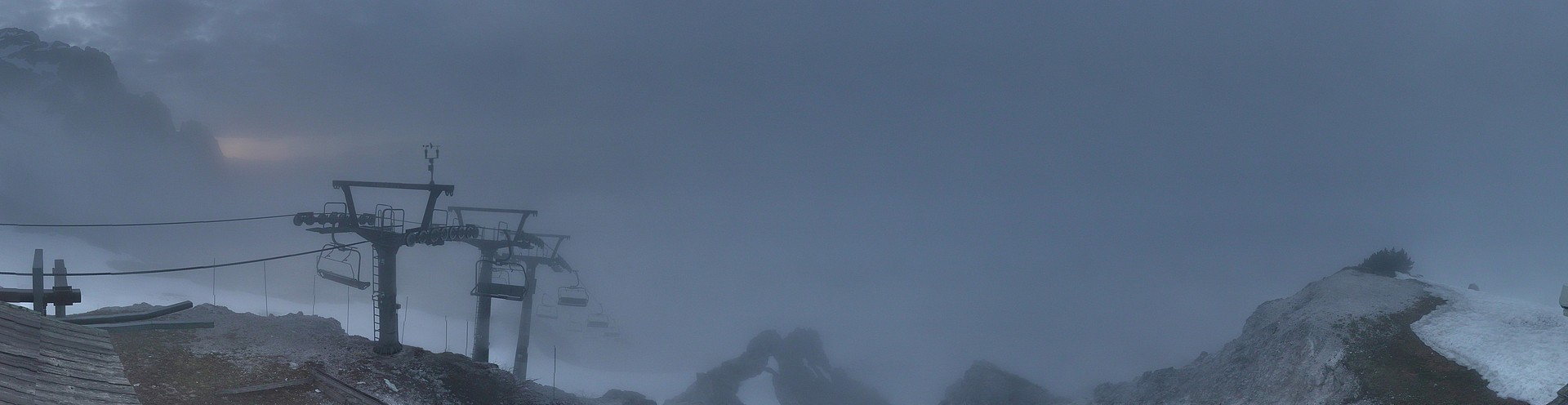 Archiv Foto Webcam Nassfeld: Panoramablick vom Gartnerkofel