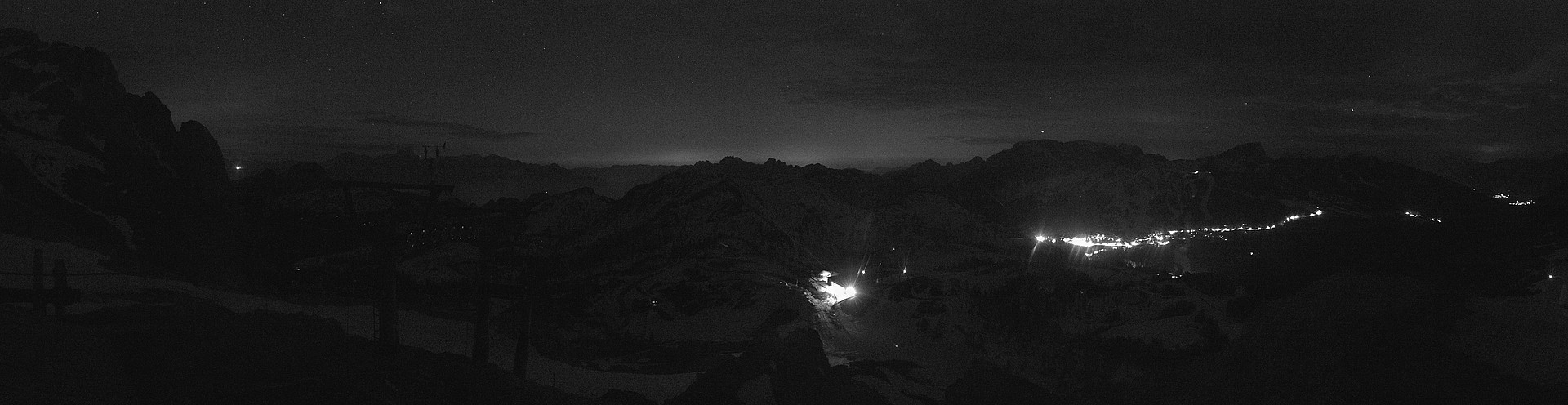 Archiv Foto Webcam Nassfeld: Panoramablick vom Gartnerkofel