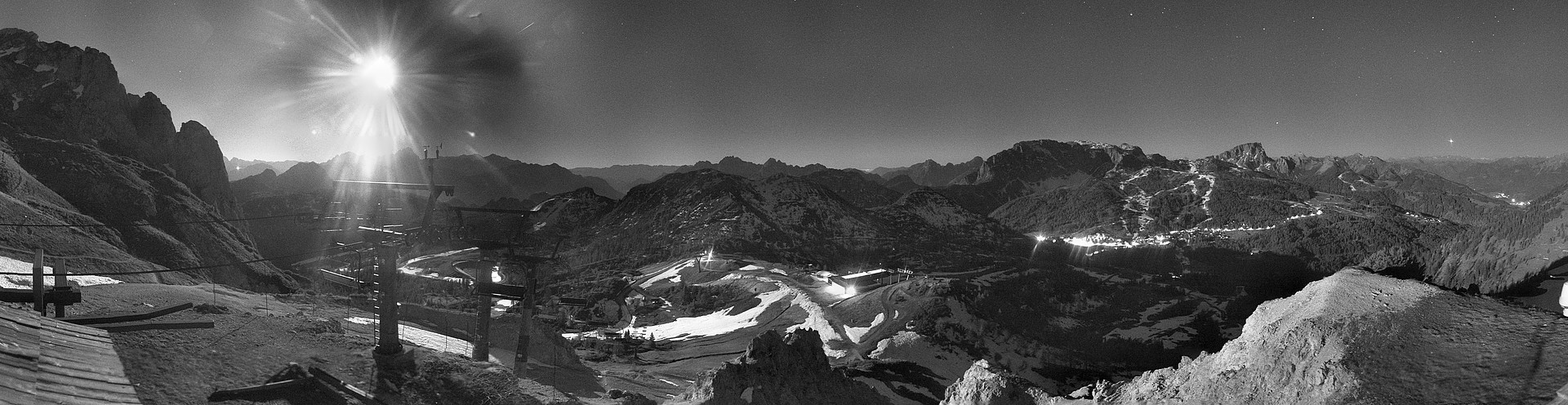 Archived image Webcam Nassfeld: Panorama view Gartnerkofel