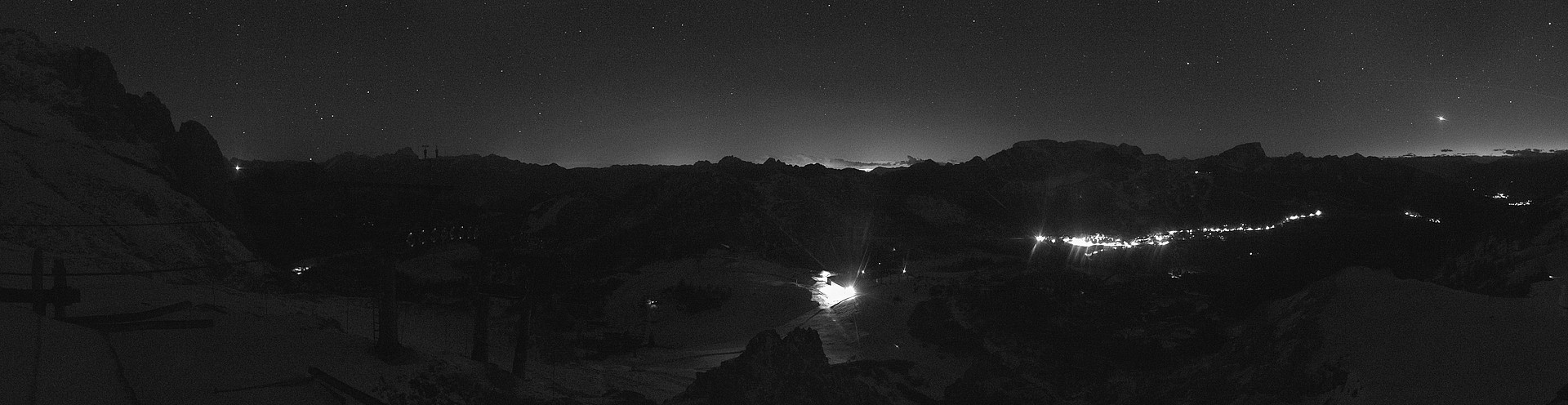 Archiv Foto Webcam Nassfeld: Panoramablick vom Gartnerkofel