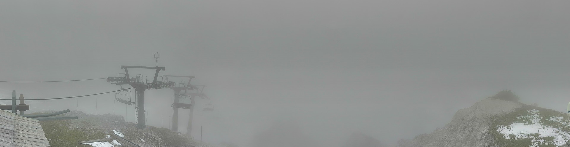 Archiv Foto Webcam Nassfeld: Panoramablick vom Gartnerkofel