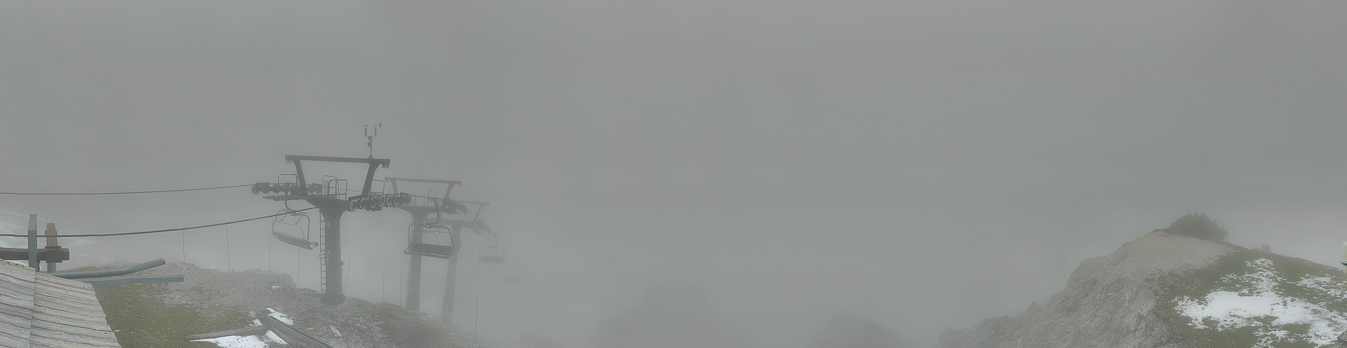 Archiv Foto Webcam Nassfeld: Panoramablick vom Gartnerkofel