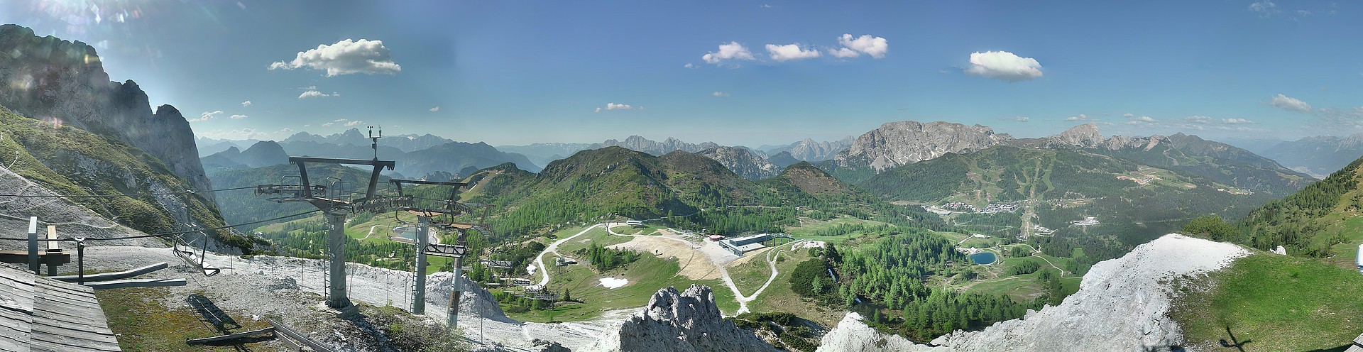 Archived image Webcam Nassfeld: Panorama view Gartnerkofel