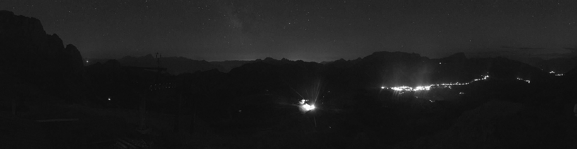 Archiv Foto Webcam Nassfeld: Panoramablick vom Gartnerkofel