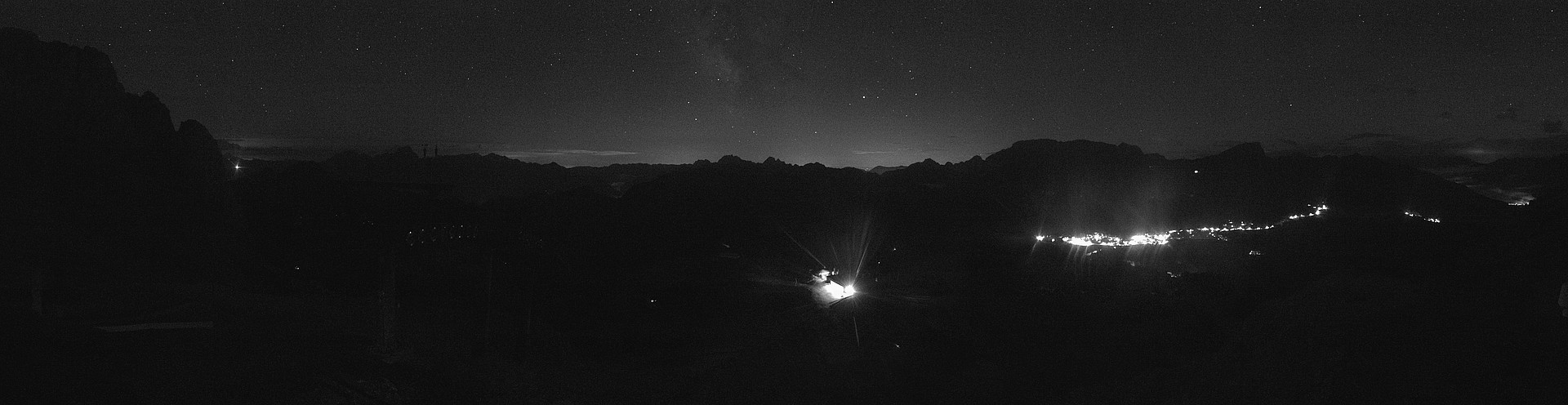 Archiv Foto Webcam Nassfeld: Panoramablick vom Gartnerkofel