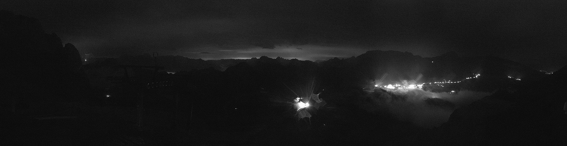 Archiv Foto Webcam Nassfeld: Panoramablick vom Gartnerkofel
