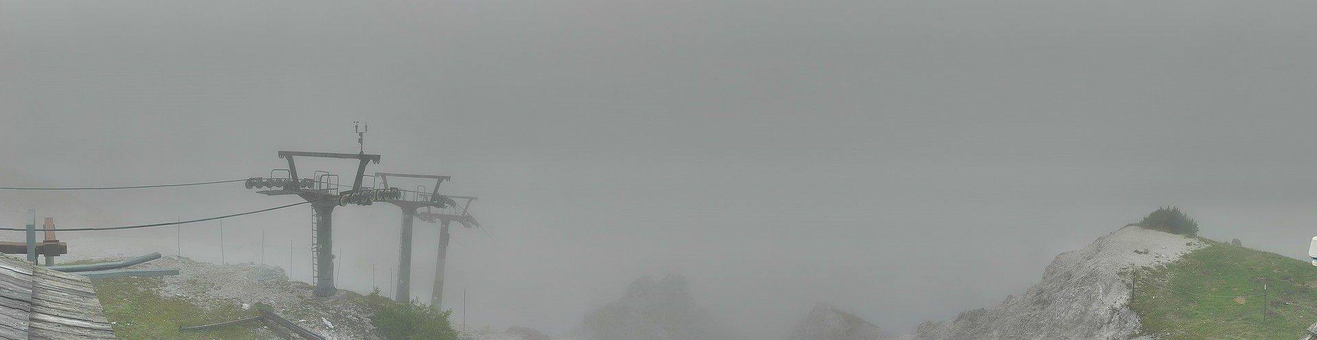 Archiv Foto Webcam Nassfeld: Panoramablick vom Gartnerkofel