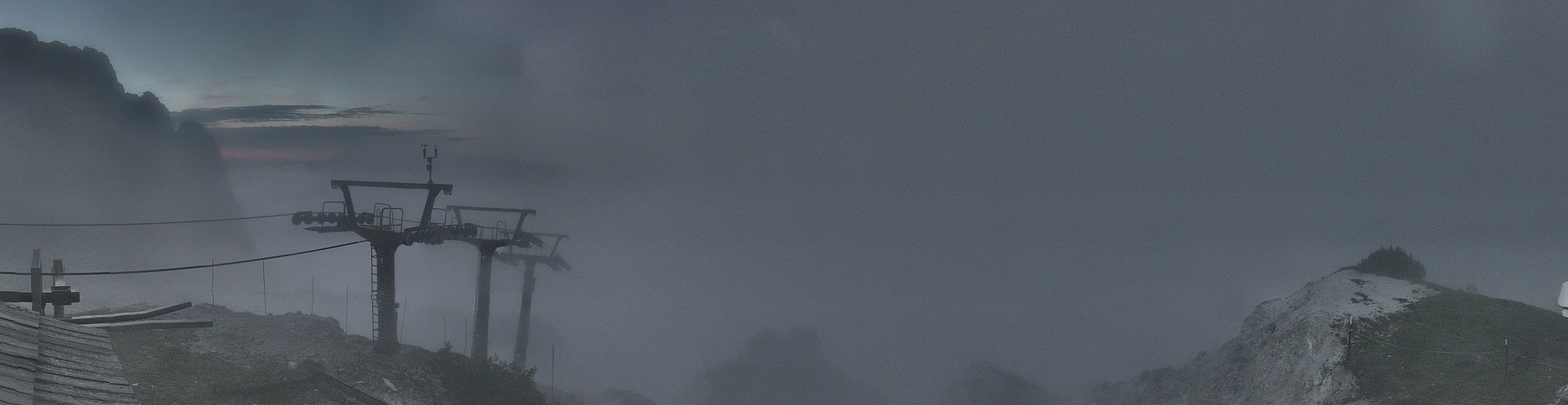 Archiv Foto Webcam Nassfeld: Panoramablick vom Gartnerkofel