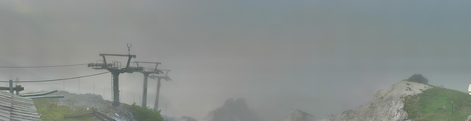 Archiv Foto Webcam Nassfeld: Panoramablick vom Gartnerkofel