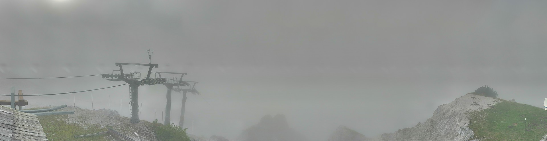 Archiv Foto Webcam Nassfeld: Panoramablick vom Gartnerkofel