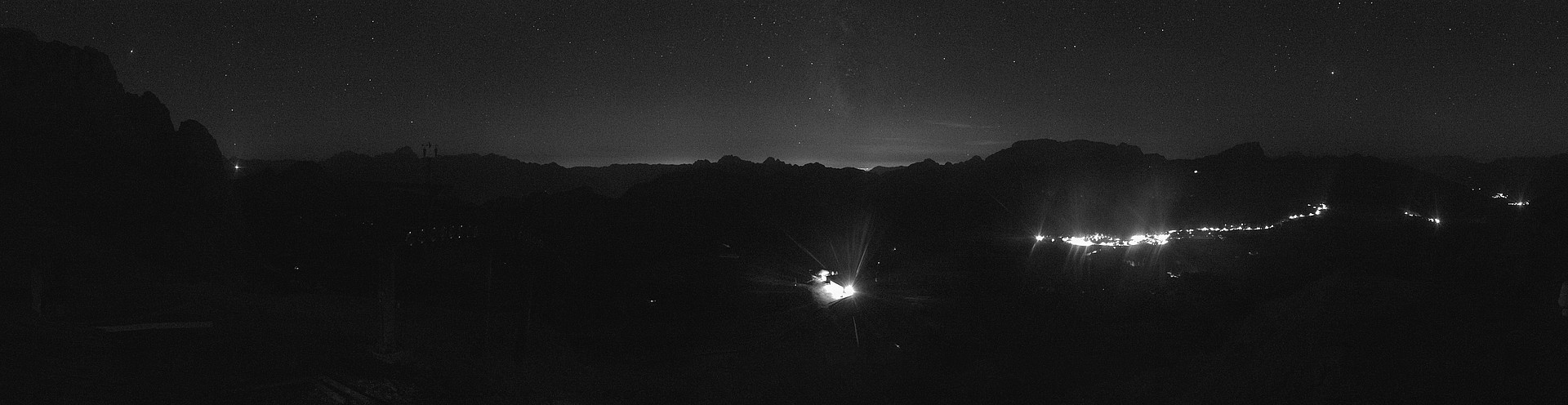 Archiv Foto Webcam Nassfeld: Panoramablick vom Gartnerkofel