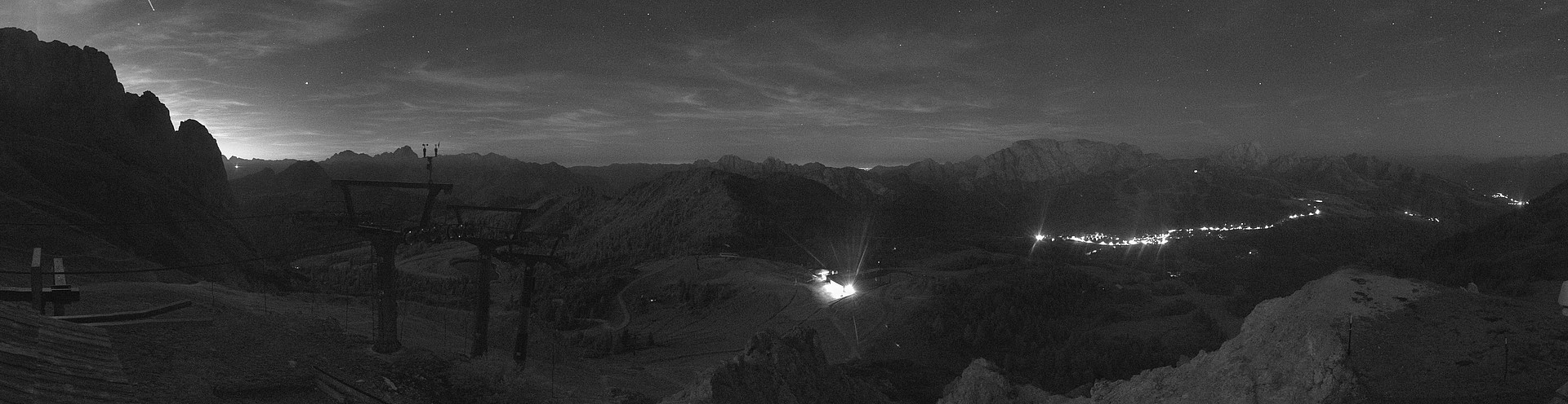 Archiv Foto Webcam Nassfeld: Panoramablick vom Gartnerkofel