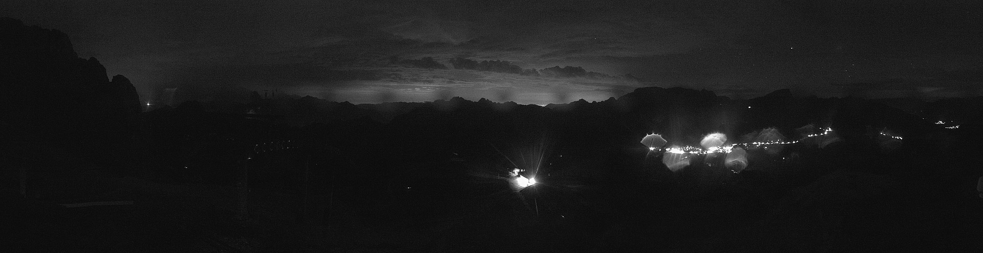 Archiv Foto Webcam Nassfeld: Panoramablick vom Gartnerkofel