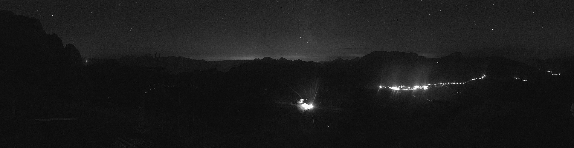 Archiv Foto Webcam Nassfeld: Panoramablick vom Gartnerkofel