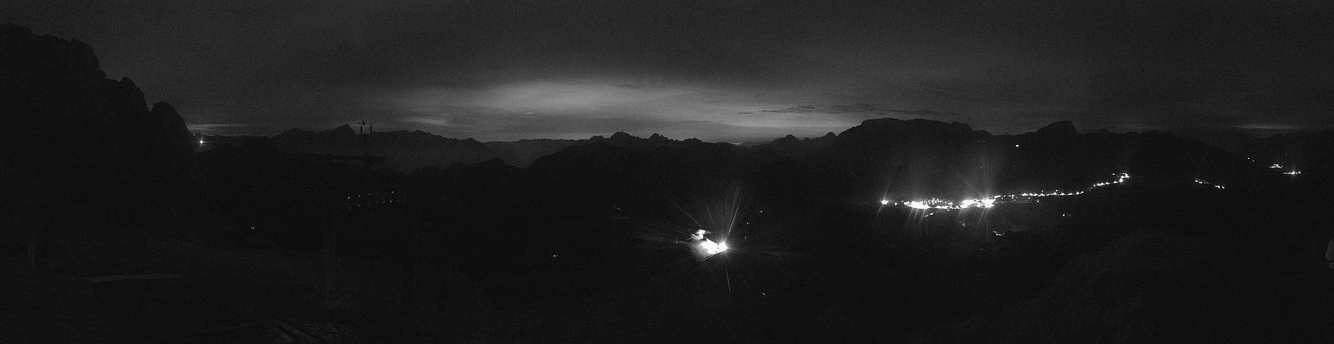 Archiv Foto Webcam Nassfeld: Panoramablick vom Gartnerkofel