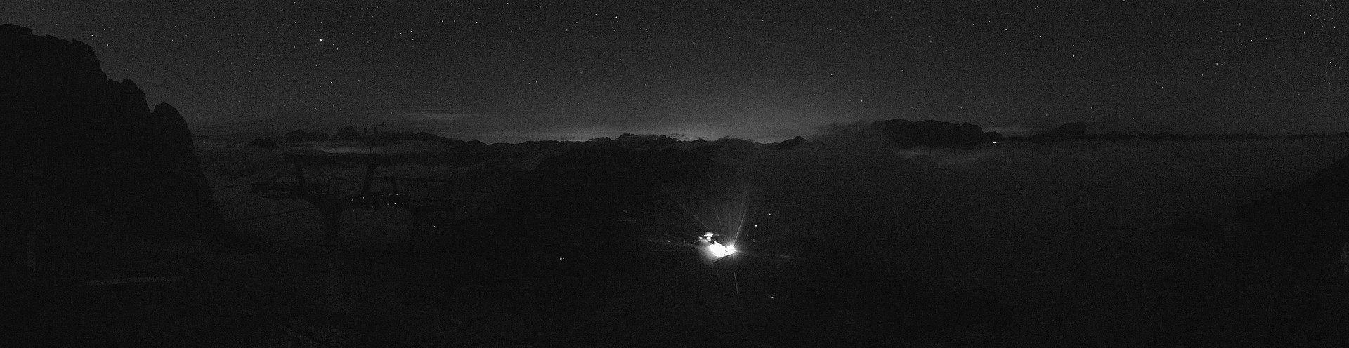 Archiv Foto Webcam Nassfeld: Panoramablick vom Gartnerkofel