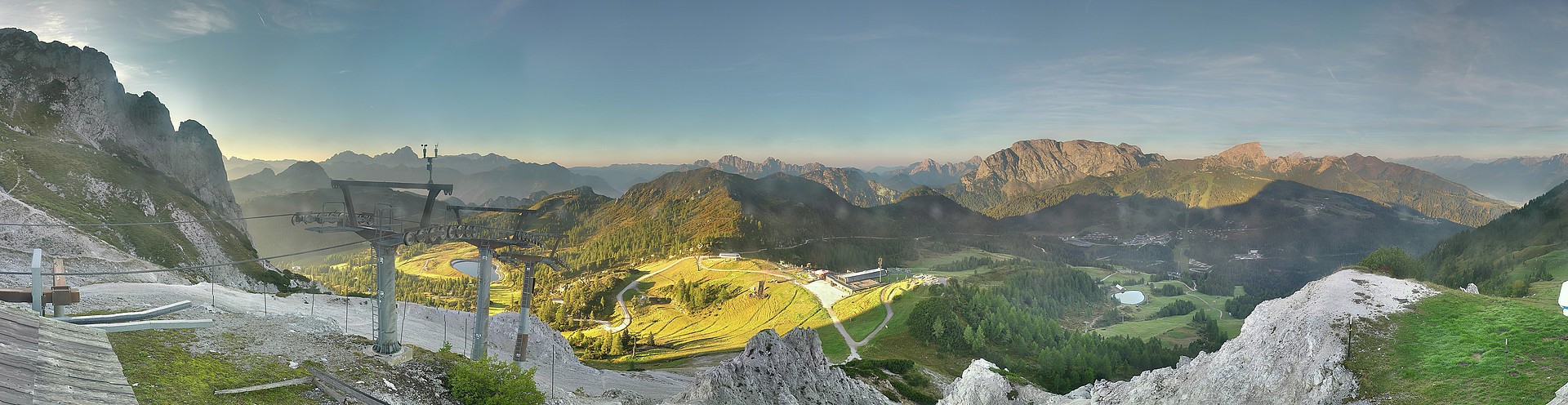 Archived image Webcam Nassfeld: Panorama view Gartnerkofel