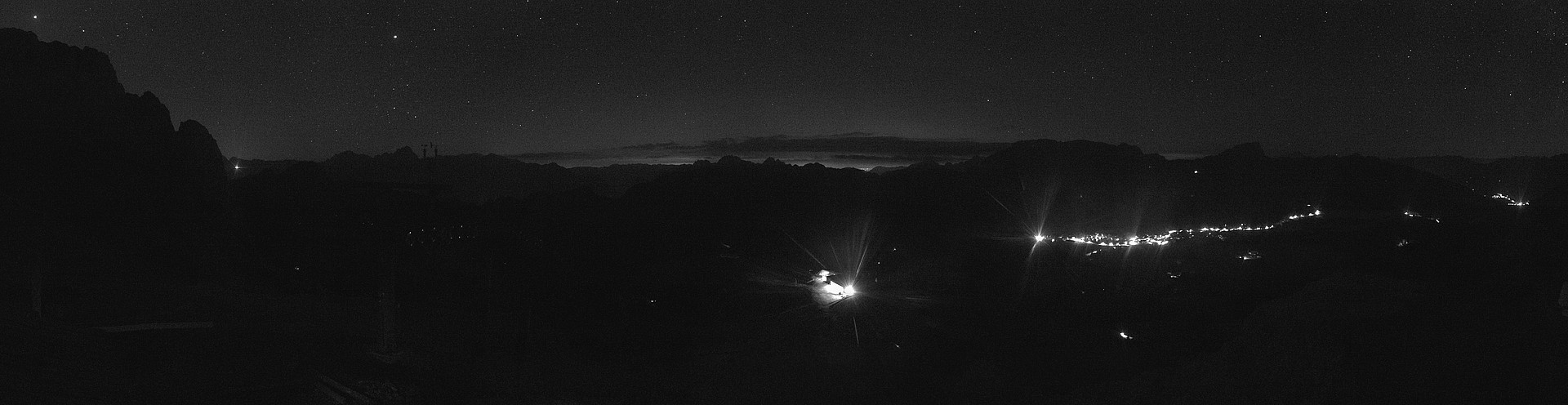 Archiv Foto Webcam Nassfeld: Panoramablick vom Gartnerkofel