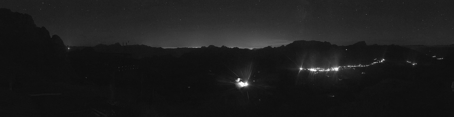 Archiv Foto Webcam Nassfeld: Panoramablick vom Gartnerkofel