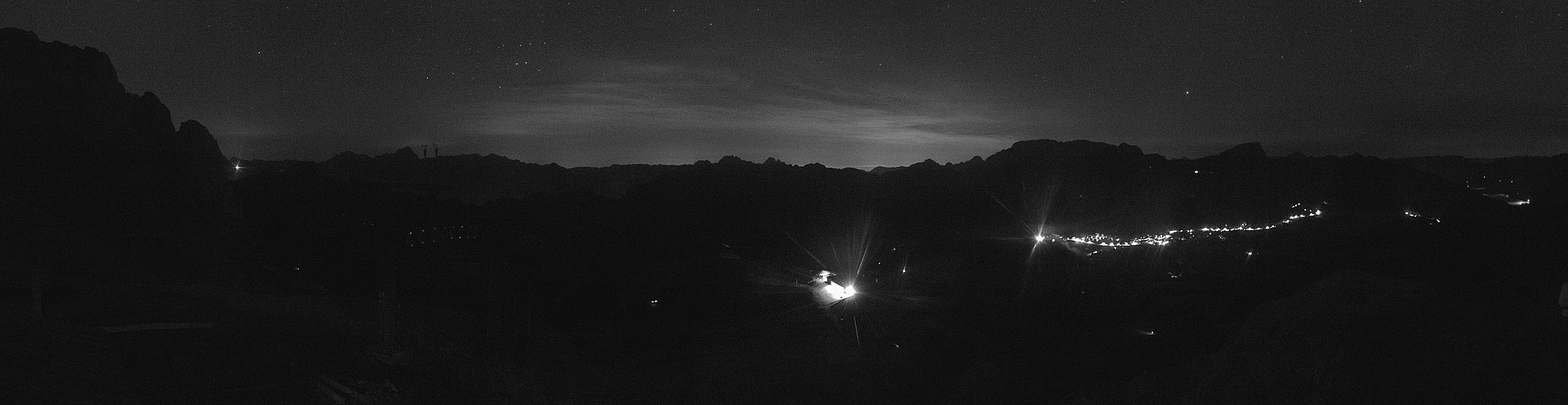 Archiv Foto Webcam Nassfeld: Panoramablick vom Gartnerkofel