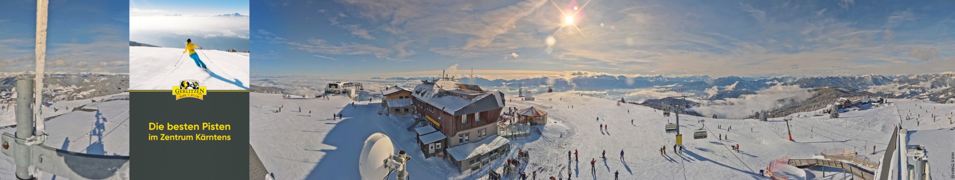 Archiv Foto Webcam Gerlitzen (Kärnten)