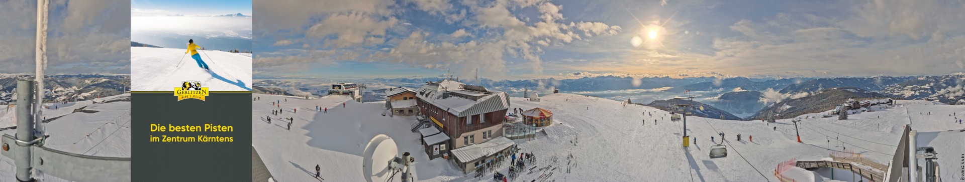 Archiv Foto Webcam Gerlitzen (Kärnten)