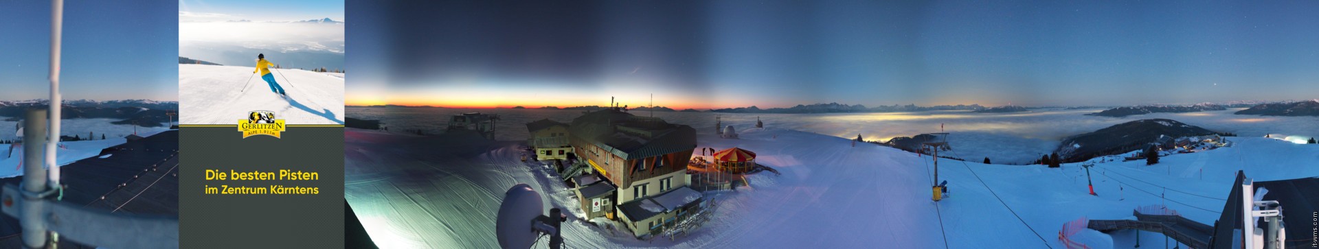 Archiv Foto Webcam Gerlitzen (Kärnten)