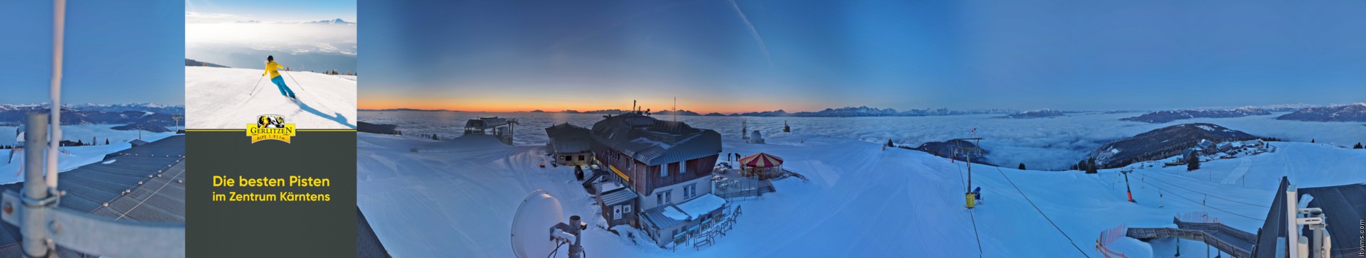 Archiv Foto Webcam Gerlitzen (Kärnten)