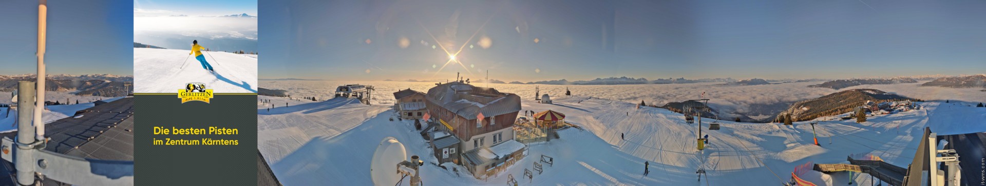 Archiv Foto Webcam Gerlitzen (Kärnten)