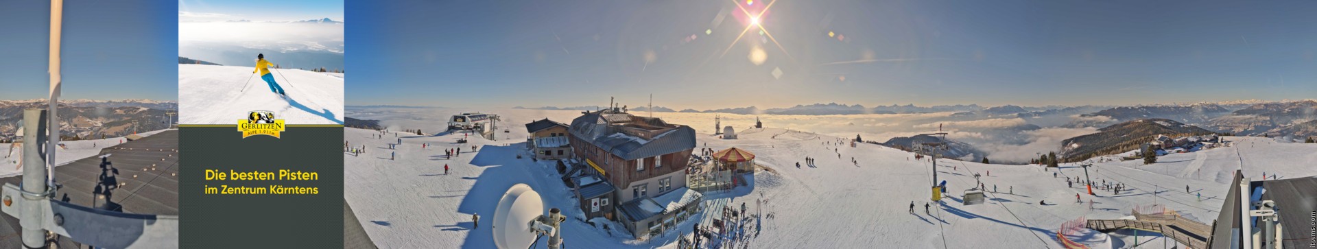 Archiv Foto Webcam Gerlitzen (Kärnten)