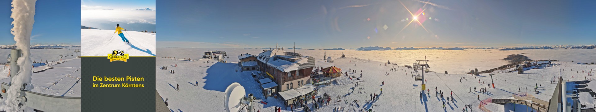 Archiv Foto Webcam Gerlitzen (Kärnten)