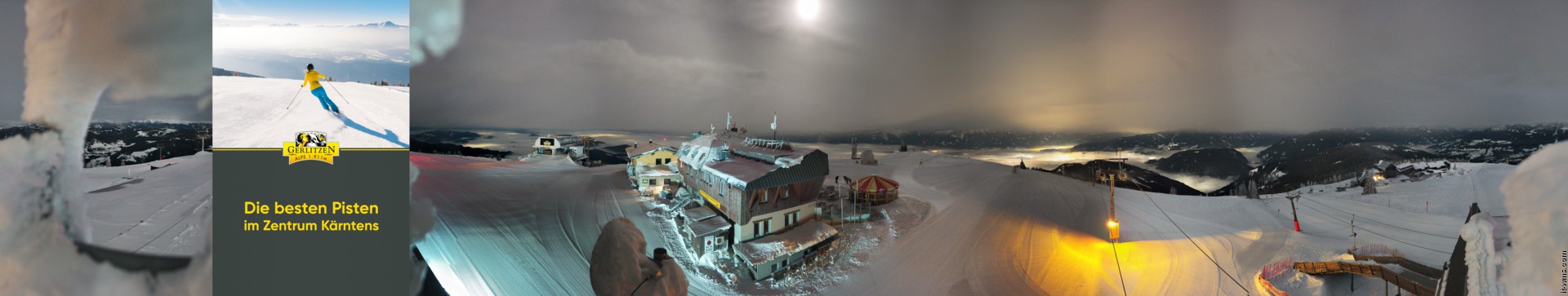 Archived image Webcam Gerlitzen mountain summit (Carinthia)