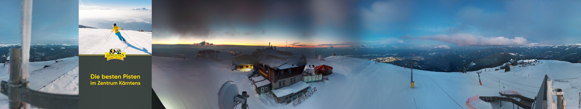 Archiv Foto Webcam Gerlitzen (Kärnten)