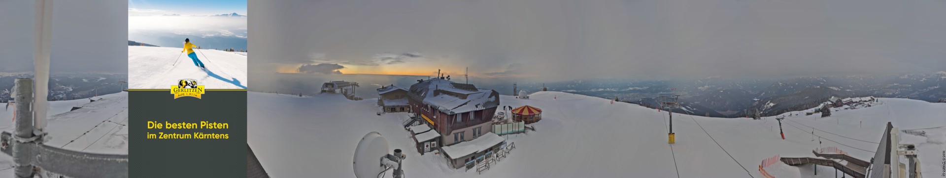 Archiv Foto Webcam Gerlitzen (Kärnten)