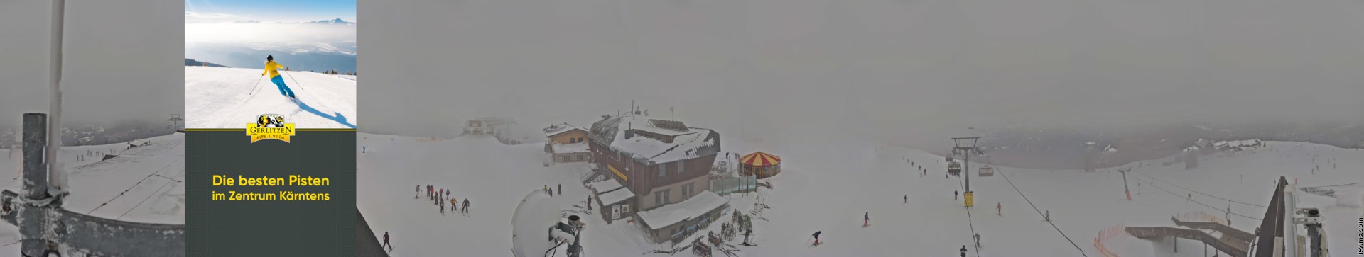 Archiv Foto Webcam Gerlitzen (Kärnten)