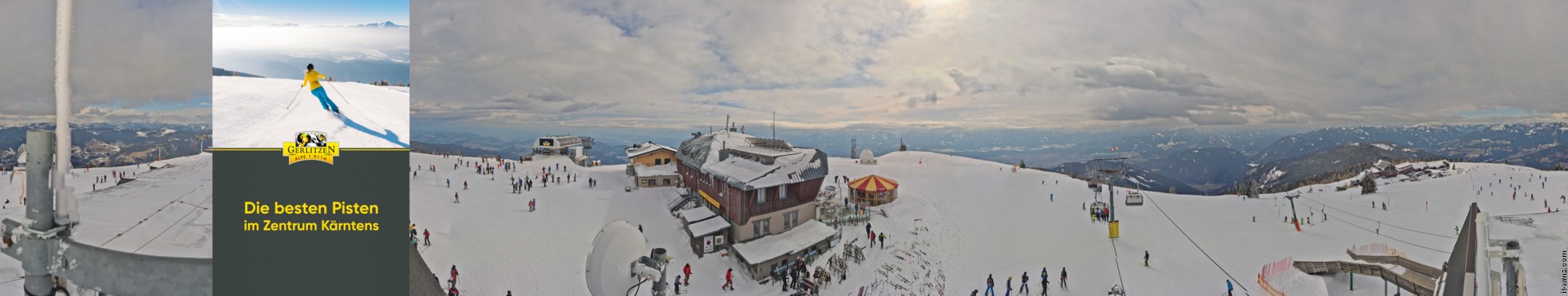 Archiv Foto Webcam Gerlitzen (Kärnten)