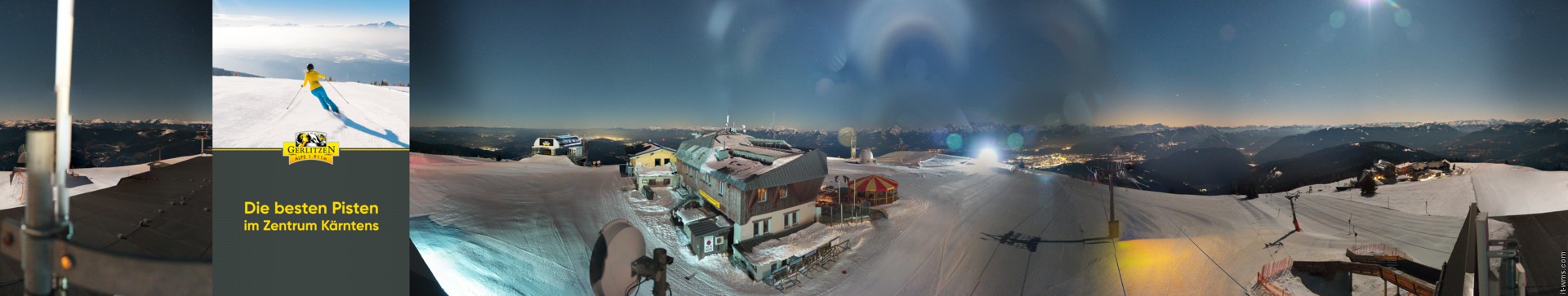 Archived image Webcam Gerlitzen mountain summit (Carinthia)