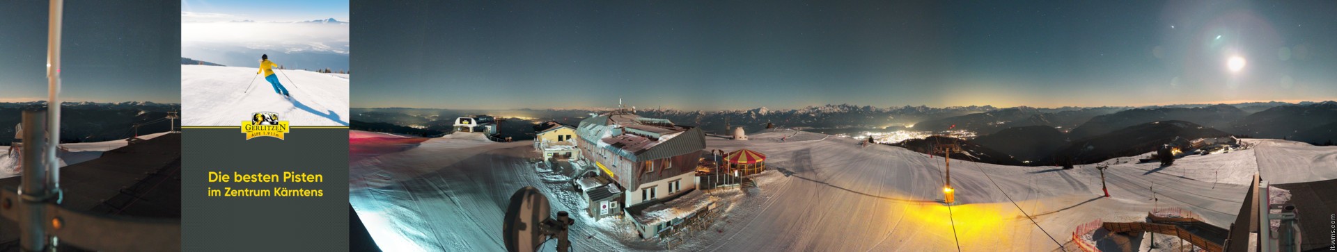 Archived image Webcam Gerlitzen mountain summit (Carinthia)