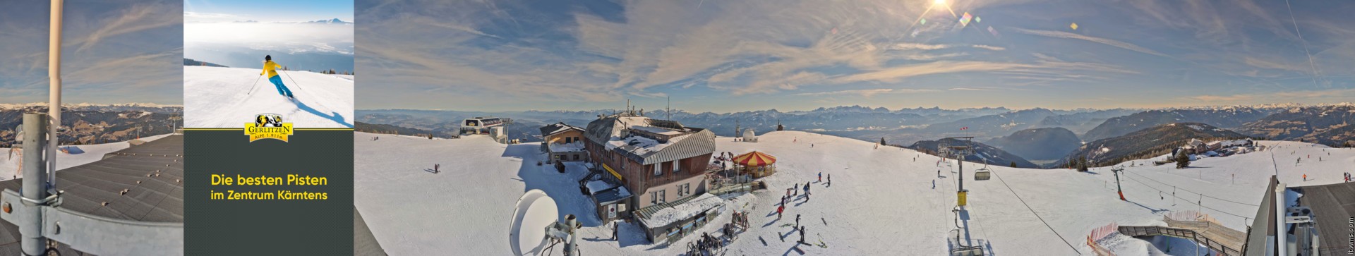 Archived image Webcam Gerlitzen mountain summit (Carinthia)