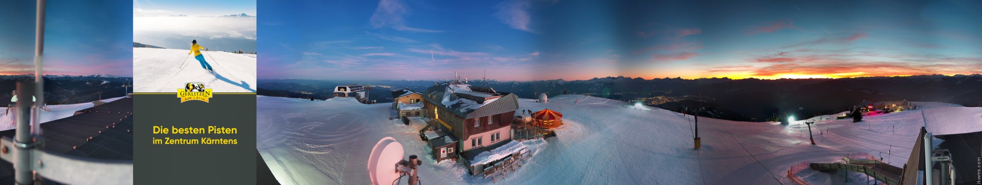 Archived image Webcam Gerlitzen mountain summit (Carinthia)