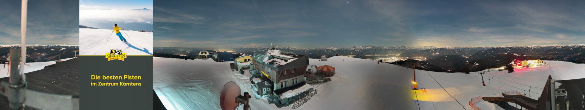 Archived image Webcam Gerlitzen mountain summit (Carinthia)