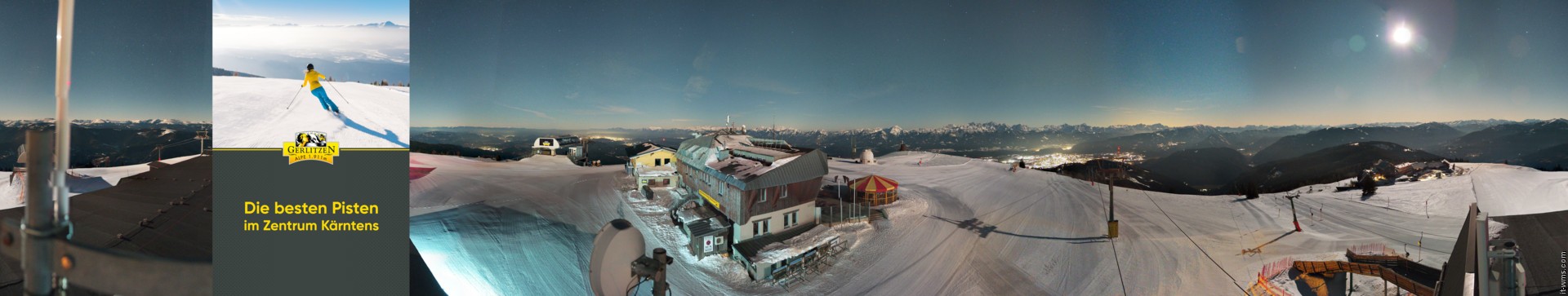 Archived image Webcam Gerlitzen mountain summit (Carinthia)