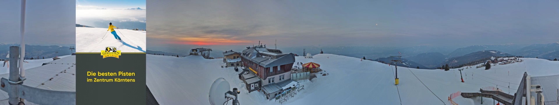 Archiv Foto Webcam Gerlitzen (Kärnten)