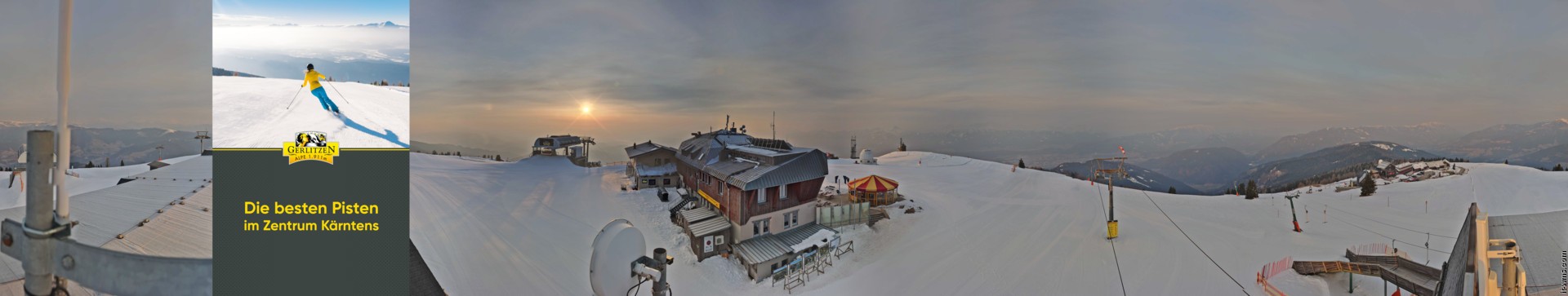 Archiv Foto Webcam Gerlitzen (Kärnten)