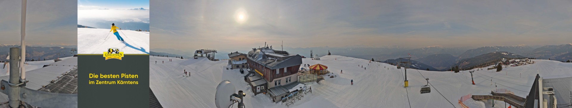 Archiv Foto Webcam Gerlitzen (Kärnten)