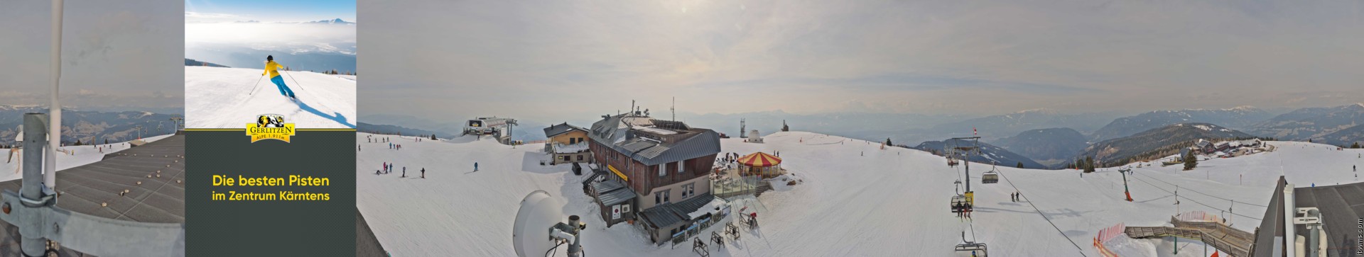 Archiv Foto Webcam Gerlitzen (Kärnten)