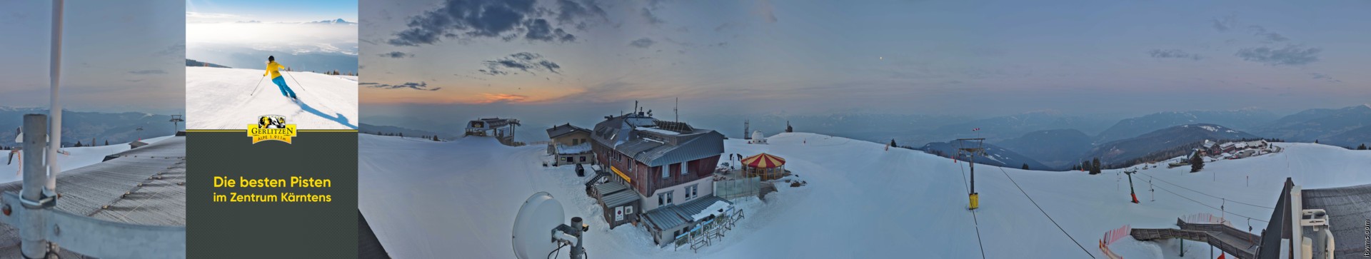 Archiv Foto Webcam Gerlitzen (Kärnten)