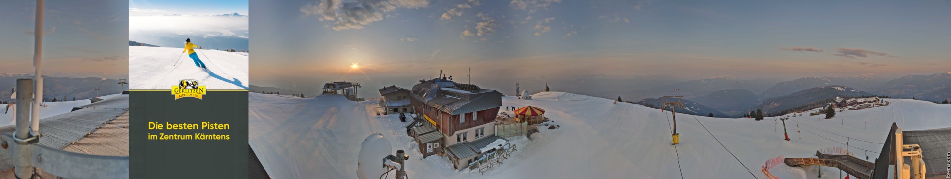 Archiv Foto Webcam Gerlitzen (Kärnten)